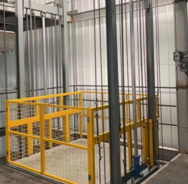 龙井导轨式升降机一般加工周期