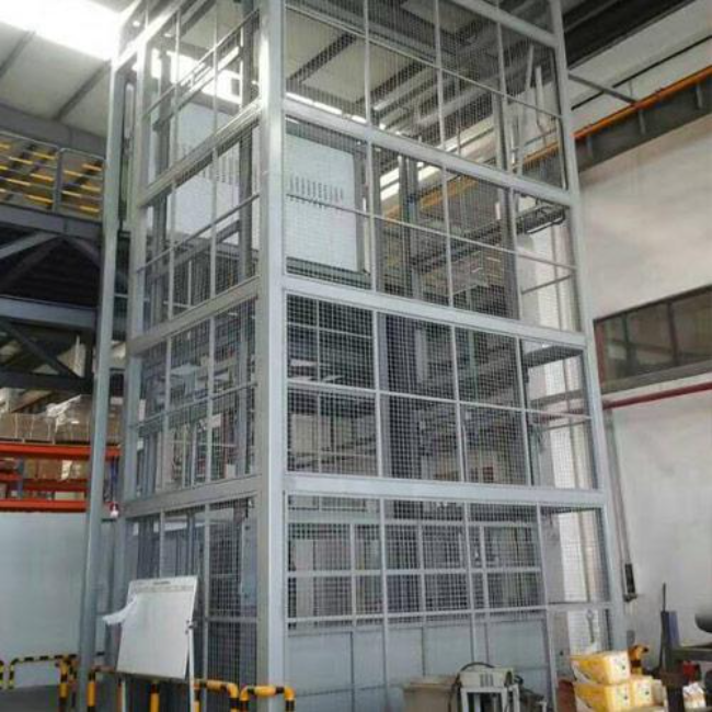 龙井导轨式升降平台货梯